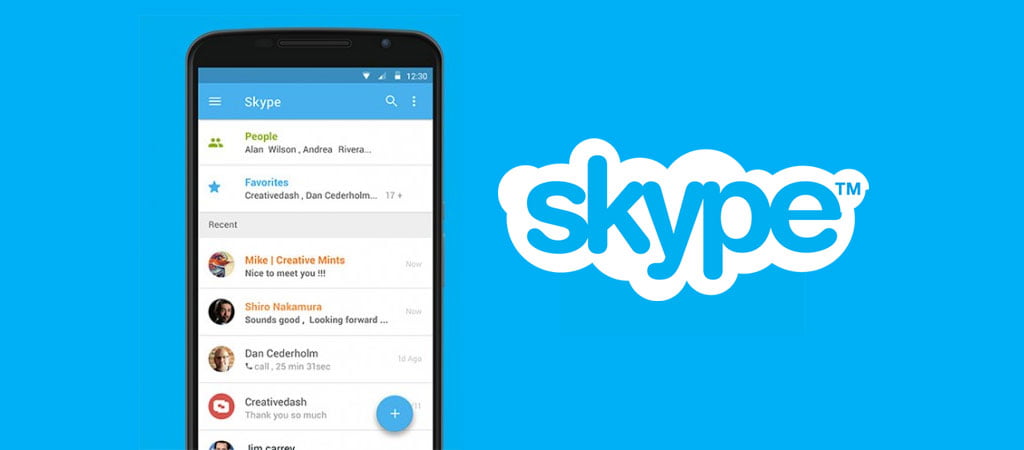 Skype Messenger best alternative to Whatsapp